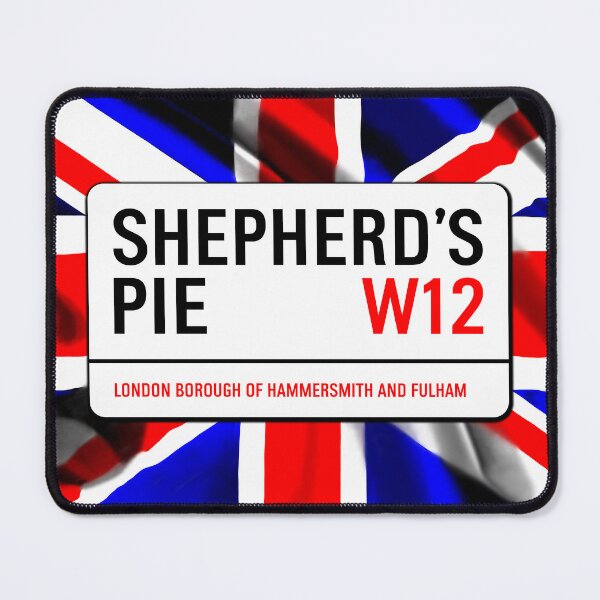 Item preview, Classic London Shepherd's Pie Road Sign V1b designed and sold by RetrospectUK.