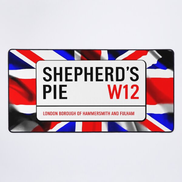 Item preview, Classic London Shepherd's Pie Road Sign V1b designed and sold by RetrospectUK.