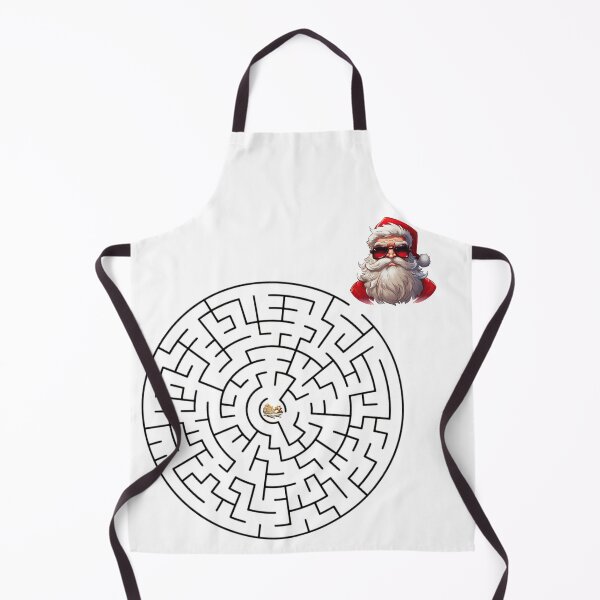 Item preview, Christmas Maze - Santa Claus & Sleigh (Cool Edition) designed and sold by nature. electrified..