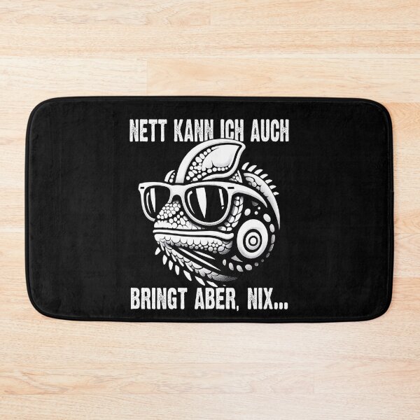 Item preview, Nett Kann Ich Auch Bringt Aber , Nix  - Cooles Chamäleon  - Lustiges Zitat  designed and sold by Smix Pixels.