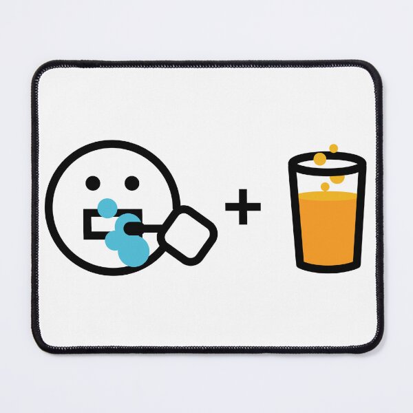 Item preview, Toothpaste and Orange Juice! Yum! designed and sold by WhackoDesigns.