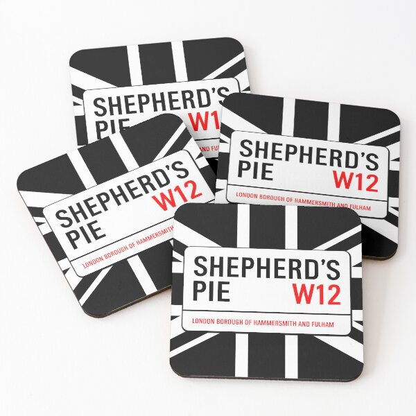 Item preview, Classic London Shepherd's Pie Road Sign V1c designed and sold by RetrospectUK.
