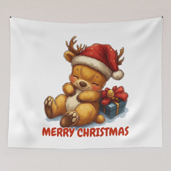 Item preview, Sleepy Reindeer Christmas	 designed and sold by BukkyStory.