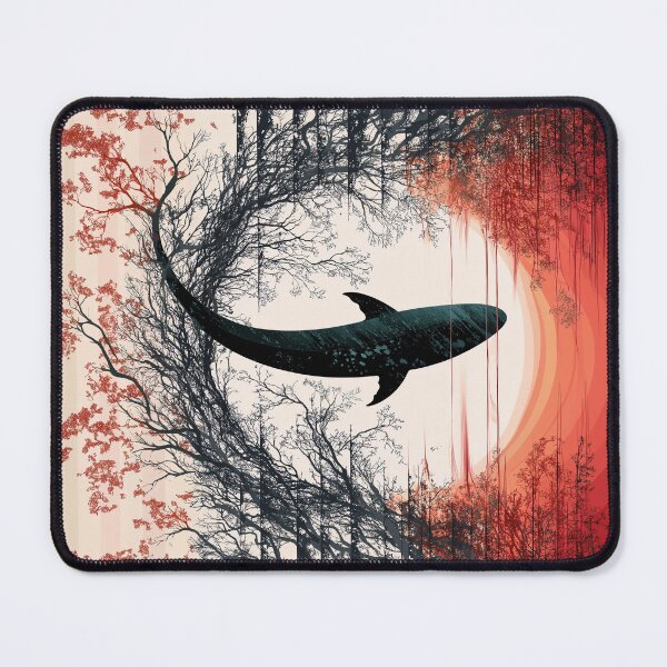 Item preview, Forest Whale. Surreal Eco dream imagery. designed and sold by Shoot-The-Moon.