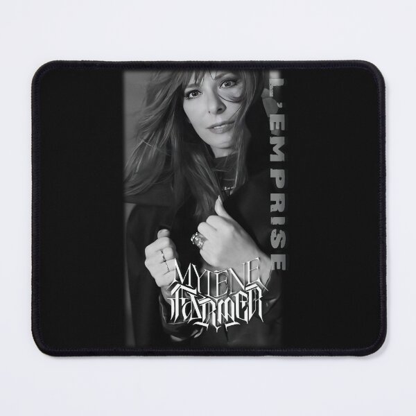 Item preview, L'Emrpise_Mylene_Farmer-black and white designed and sold by MusicVibesTee.