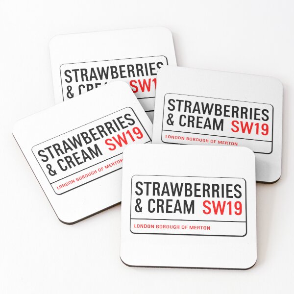 Item preview, Classic London Strawberries & Cream Road Sign V1a designed and sold by RetrospectUK.