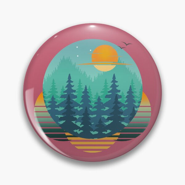 Item preview, Beautiful sunset in forest designed and sold by SimpleUla.