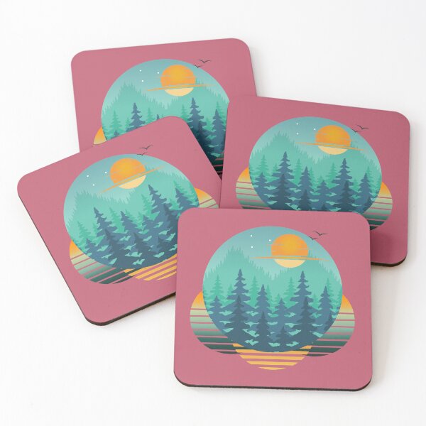 Item preview, Beautiful sunset in forest designed and sold by SimpleUla.