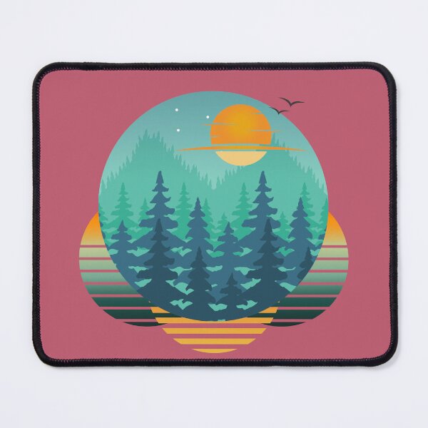 Item preview, Beautiful sunset in forest designed and sold by SimpleUla.