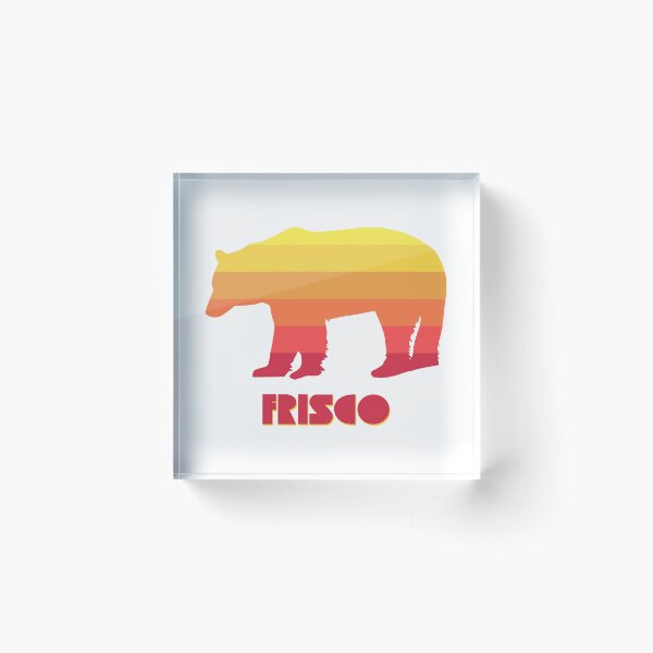 Item preview, Frisco Colorado Rainbow Bear designed and sold by Esskay Designs.