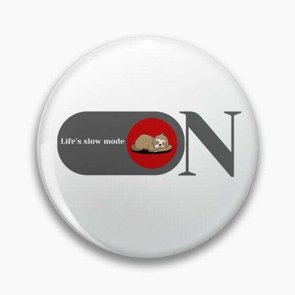 Item preview, sloth Life's slow mode on  designed and sold by ArtFusionRalf.