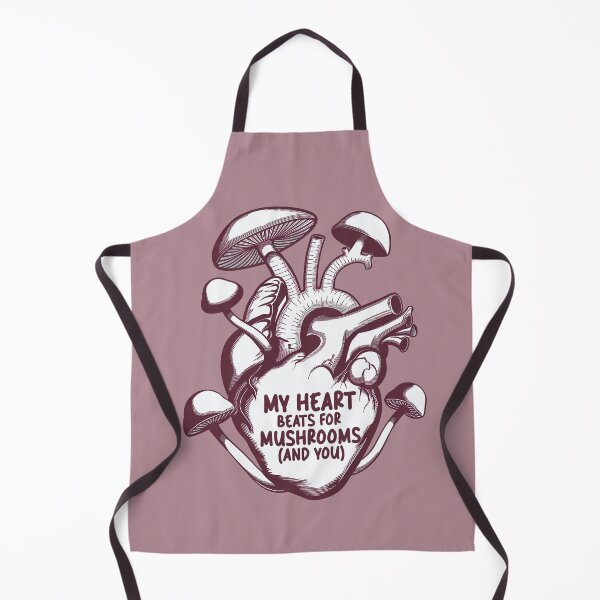 Item preview, My Heart Beats For Mushrooms (And You) - Funny Gift For Mushroom Hunters designed and sold by 1GN1T1.