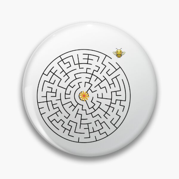 Item preview, Maze with Treats - Bee & Flower designed and sold by nature. electrified..