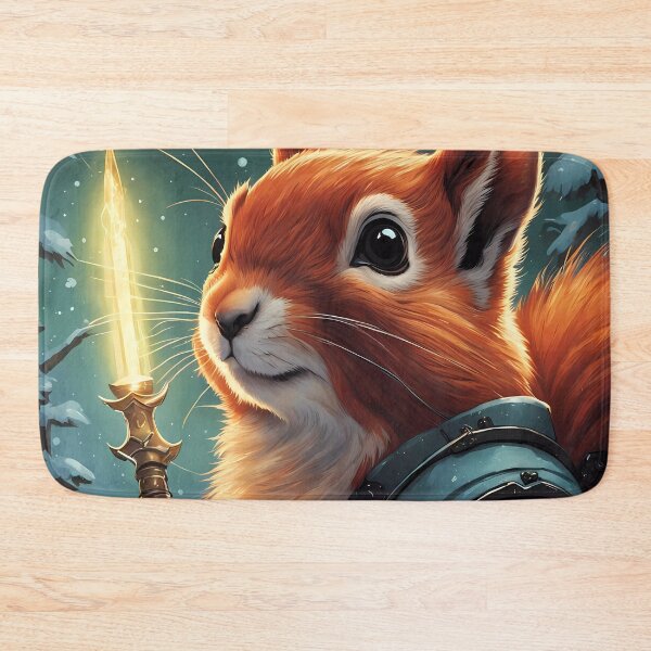 Item preview, Female Red Squirrel as Santas helper designed and sold by Colin Bentham.