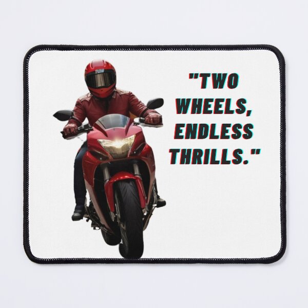 Item preview, Two wheels. Endless Thrills  designed and sold by RadwaNour.