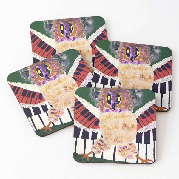 Item preview, Musical owl I designed and sold by Gluecknika.
