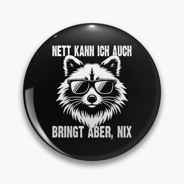 Item preview, Nett Kann Ich Auch Bringt Aber , Nix  - Cooles Waschbär  - Lustiges Zitat  designed and sold by Smix Pixels.