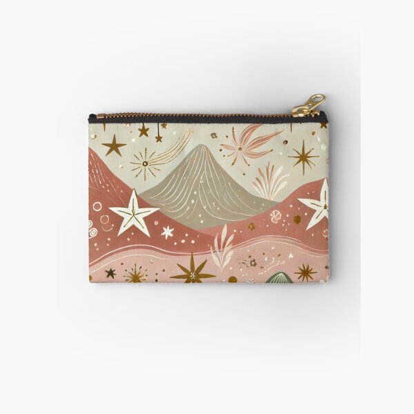 Item preview, Seamless Boho Falling Stars & Mountains | Whimsical Nature-Inspired Pattern designed and sold by DEEPDesignsART.