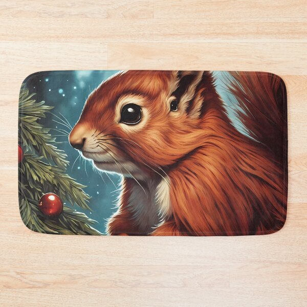Item preview, Female Red Squirrel as Santas helper designed and sold by Colin Bentham.