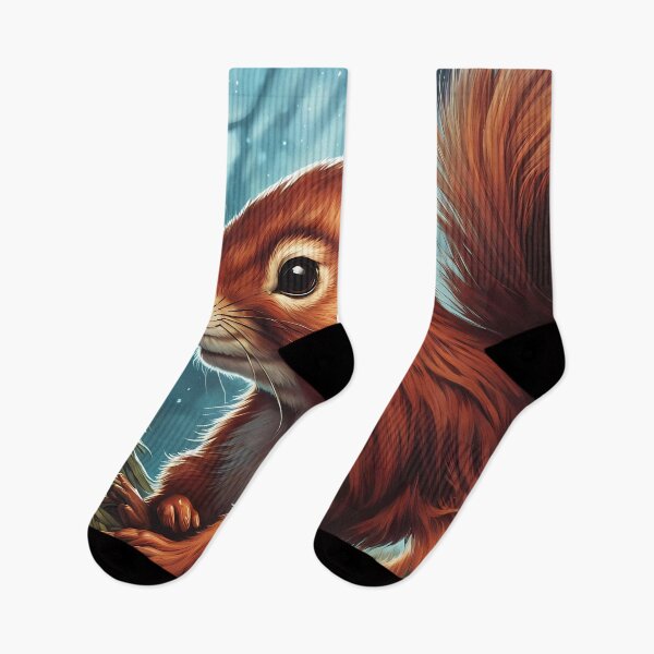Item preview, Female Red Squirrel as Santas helper designed and sold by Colin Bentham.