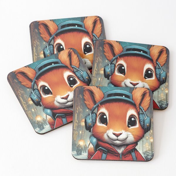 Item preview, Female Red Squirrel as Santas helper designed and sold by Colin Bentham.