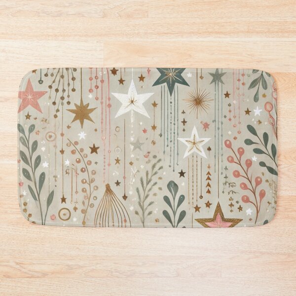 Item preview, Seamless Boho Raining Stars Pattern | Celestial Elegance in Soft Pastels designed and sold by DEEPDesignsART.