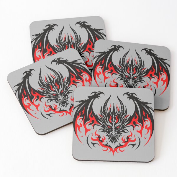 Item preview, Fire Dragon Dracarys Gray designed and sold by LuizSilva1983.