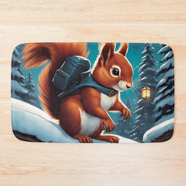 Item preview, Female Red Squirrel as Santas helper designed and sold by Colin Bentham.