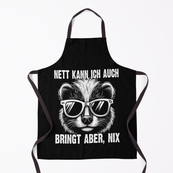 Item preview, Nett Kann Ich Auch Bringt Aber , Nix  - Cooles Skunk - Lustiges Zitat  designed and sold by Smix Pixels.
