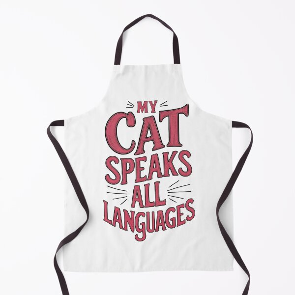 Artikelvorschau, Meine Katze spricht alle Sprachen. Geschenk für Sprachlehrer und Katzenliebhaber entworfen und verkauft von CosmicFreedom9.