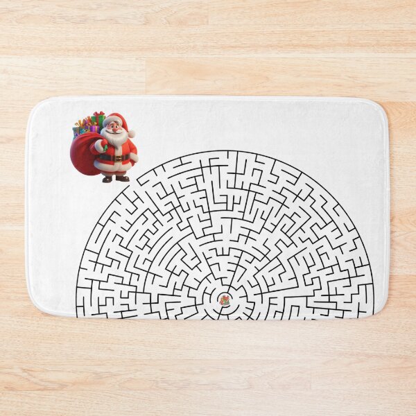 Item preview, Christmas Maze - Santa Claus & Sleigh designed and sold by nature. electrified..