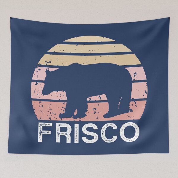 Item preview, Frisco Colorado Retro Bear designed and sold by Esskay Designs.