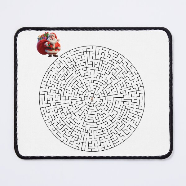Item preview, Christmas Maze - Santa Claus & Reindeer designed and sold by nature. electrified..
