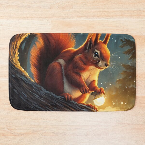 Item preview, Female Red Squirrel as Santas helper designed and sold by Colin Bentham.