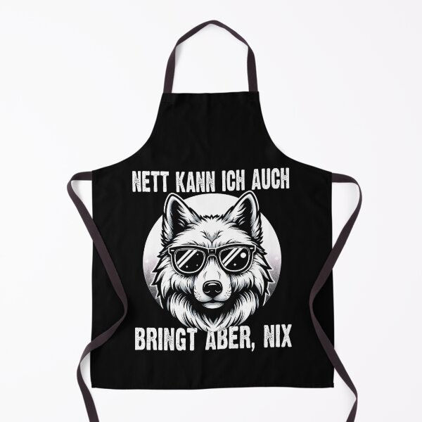 Item preview, Nett Kann Ich Auch Bringt Aber , Nix  - Cooles Fuchs Mit Mond - Lustiges Zitat  designed and sold by Smix Pixels.