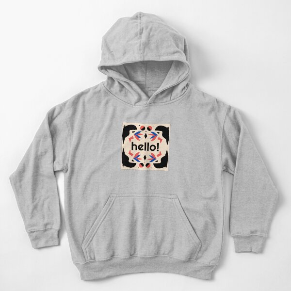 Vista previa del artículo con la obra «Hola mundo: diseño de camiseta personalizada», diseñado y vendido por NAB  design.