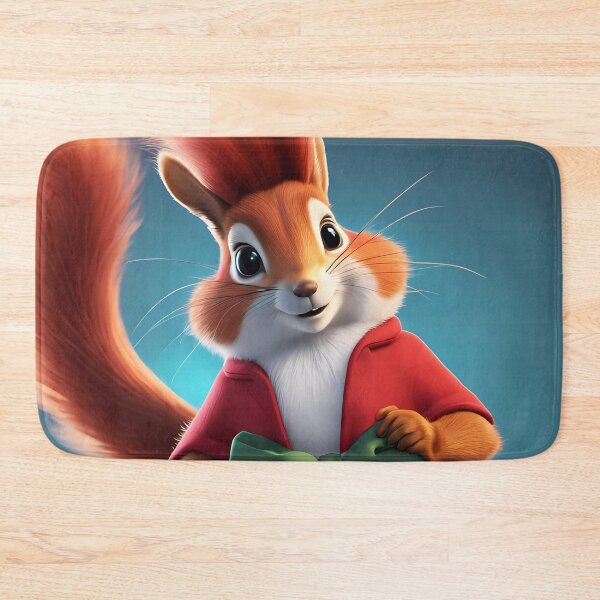 Item preview, Female Red Squirrel as Santas helper designed and sold by Colin Bentham.