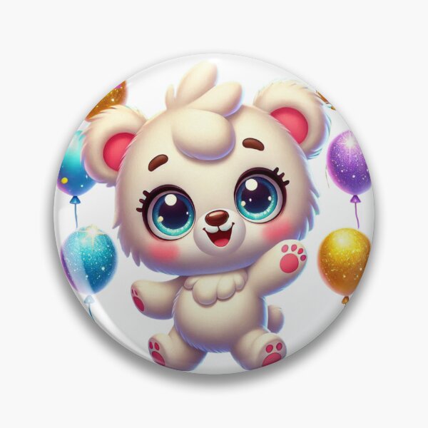 Item preview, Teddy bear with balloons  designed and sold by DesingworldTR.