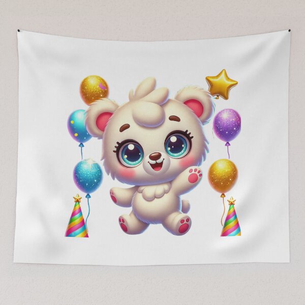 Item preview, Teddy bear with balloons  designed and sold by DesingworldTR.