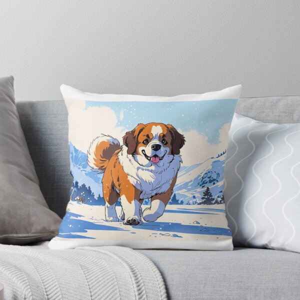Item preview, Snowy St Bernard Delight designed and sold by NeatThingLover.