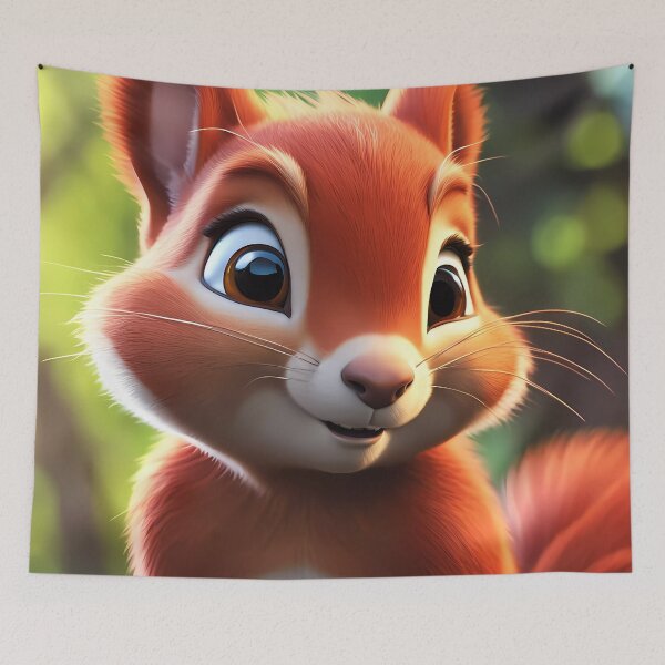 Item preview, Female Red Squirrel as Santas helper designed and sold by Colin Bentham.