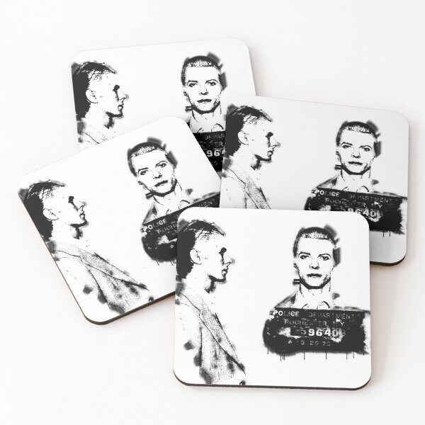 Item preview, Bowie Mugshot Spray Style designed and sold by blackink-design.