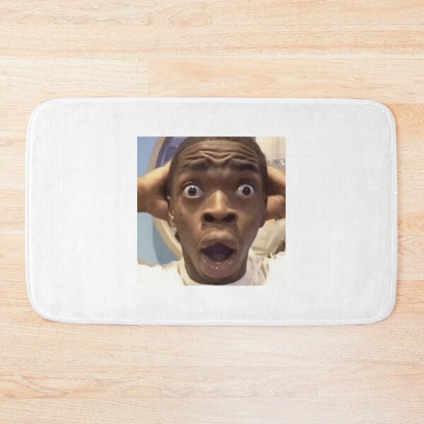 Item preview, black guy shocked meme designed and sold by millouaxx.