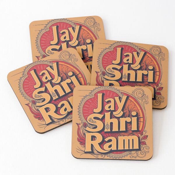 Item preview, Jay Shri Ram: A Modern Devotional Artwork designed and sold by KumarDesignLab.