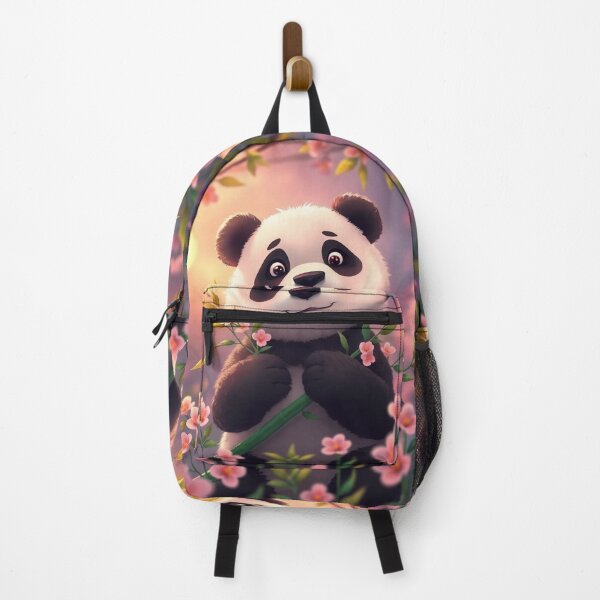 Item preview, Panda and flowers designed and sold by Neranchara.