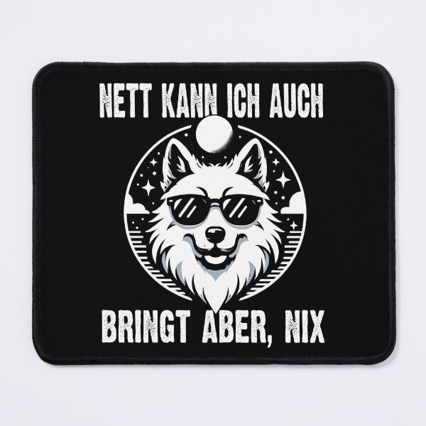 Item preview, Nett Kann Ich Auch Bringt Aber , Nix  - Cooles Fuchs  - Lustiges Zitat  designed and sold by Smix Pixels.