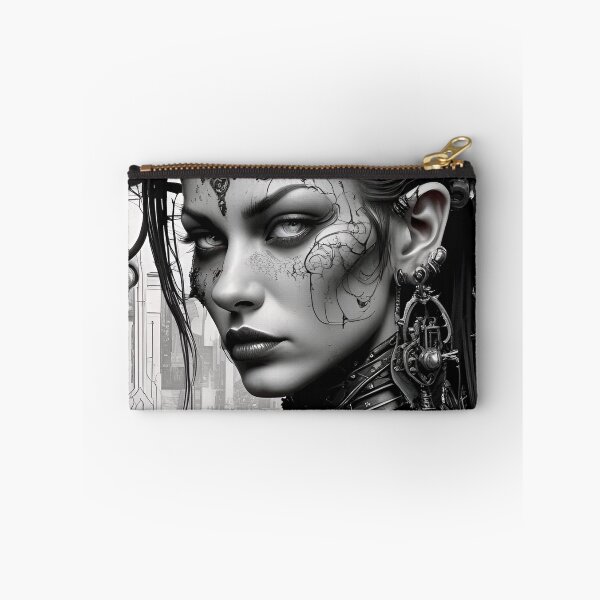 Item preview, Cyberpunk Black & White concept - Sci Fi Art concept designed and sold by Delerat7.