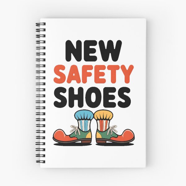 Item preview, Funny New Saftey Shoes designed and sold by PlanetMarker.