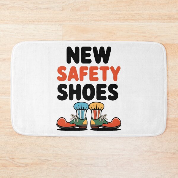 Item preview, Funny New Saftey Shoes designed and sold by PlanetMarker.