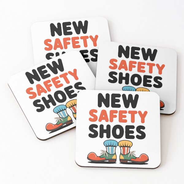 Item preview, Funny New Saftey Shoes designed and sold by PlanetMarker.